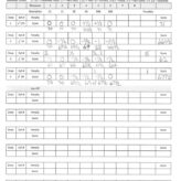 Short Stirrup Judge’s Sheets